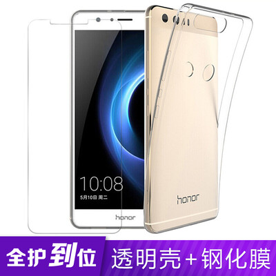 

STRYFER Huawei Glory 8 Mobile Shell Cover Универсальный прозрачный TPU Мягкий комплект раковины - Белый