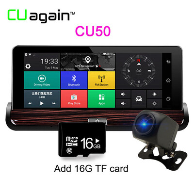 

CU50 DVR 7"Touch Android Car Camera 3G WIFI Rearview Mirror DVR GPS Car Video Recorder Dash Camera FHD 1080P Dual Lens
