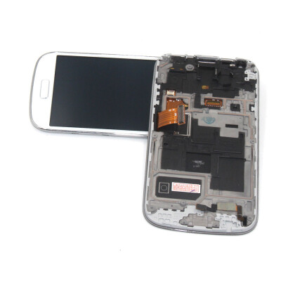 

Original For Samsung S4 Mini I9190 I9192 I9195 LCD Display Touch Screen Digitizer Assembly Replacement Parts With Frame