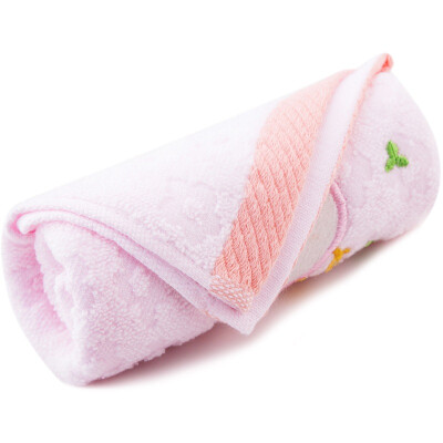 

Sanli towel textile cotton dog dragonfly children towel light yellow