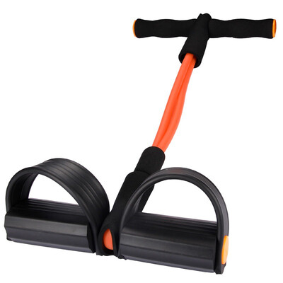 

Jansheng Men&women fitness pedal pulls the device abdomen abdomen machine multi-functional exercise sports fitness equipment home orange