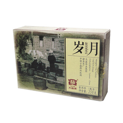 

TAETEA Китайский чай с чайным чайником Чайный чай Puerh 1401 Пакет напитков 250 г