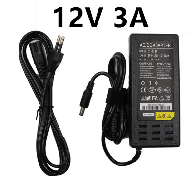 

DC12V Adapter AC100-240V Lighting Transformers OUT PUT DC12V 1A 2A 3A 5A 6A 8A 10A Power Supply for LED Strip