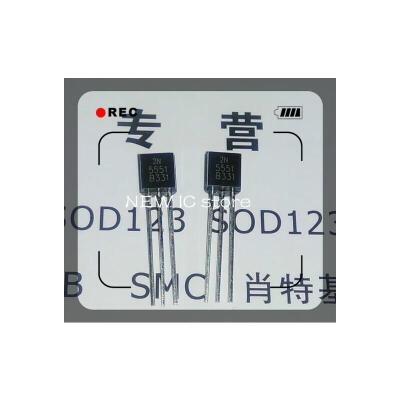 

Free Shipping 500pcs/lot DIP 2N5551 0.6A 160V PNP Triode Small Power Transistor TO-92