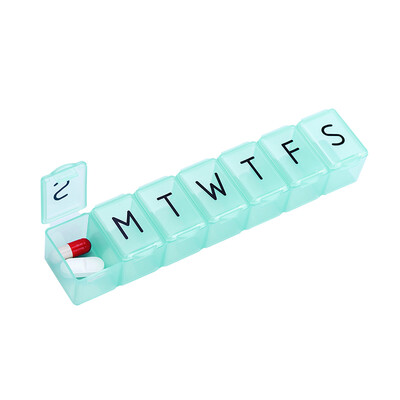 

Protective Li Kang Fillicon 7 day moisture-proof medicine box storage box plastic seal MB007