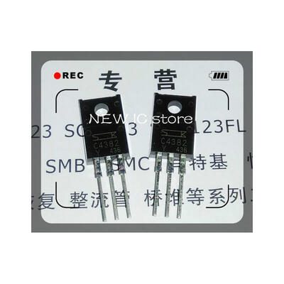 

10PCS 2SC4382 C4382 NPN transistor TO-220F New spot Quality Assurance