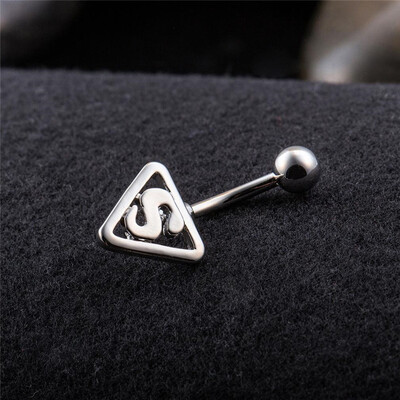 

Hot Sale Belly Button Series Body Piercing Ombligo Jewelry Superman Hero Alliance Logo Anti Allergic Material Navel Body Jewelry