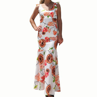 

Try Everything Women Summer Long Dress Elegant Casual Summer Maxi Women Dress Chiffon Dress Women 2018 Women Dresses V-Collar Bea