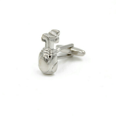 

Yoursfs® Copper with Gold Plated Golf Bag Style Cufflink Mens Fashion Jewelry