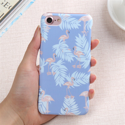 

Мода Фламинго Товары для птиц Жесткий Матовая Пластик крышка для iphone 6 6s ультра тонкий Телефонные Капа чехол для IPhone 7 8