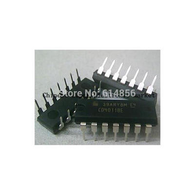 

200PCS CD4011BE 4011 QUAD 2-INPUT NAND GATE IC