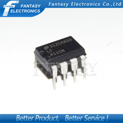 

50PCS LF411CN DIP8 LF411 DIP new&original IC free shipping