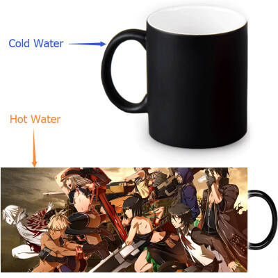 

Monster Hunter Manga 350ml12oz Heat Reveal Mug Color Change Coffee Cup Sensitive Morphing Mugs Magic Mug Milk Tea Cups