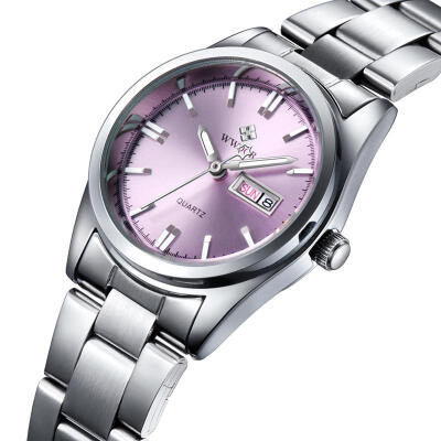 

Luxury Ladies Watch Relogio Feminino Date Day Clock Stainless Steel Watch Ladies Fashion Casual Quartz Women Wrist Watches