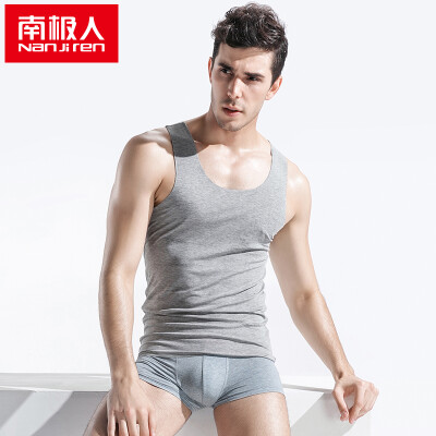 

Nanjiren Mens Vest T-Shirt Breathable Casual Sports Seamless Vest