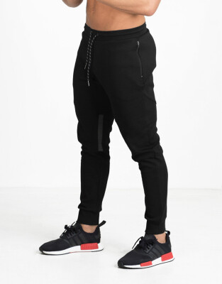 

Muscle brothers mens autumn&winter new fitness sports casual trousers male Slim beam mouth ventilation