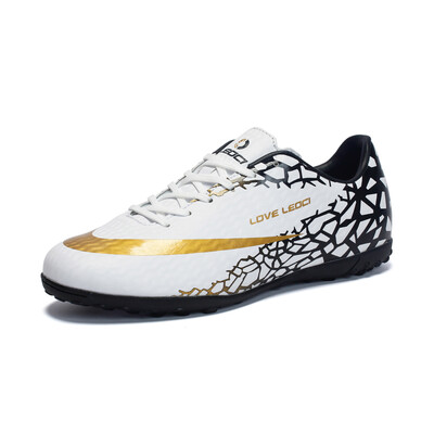 

Leoci Size 33-44 Men Boy Kids Soccer Cleats Turf Football Soccer Shoes TF Hard Court Sneakers Trainers Football Boots