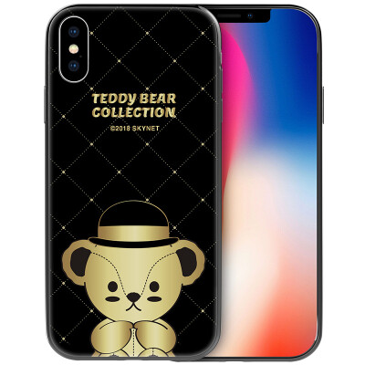 

Teddy Collection Apple iPhone X Mobile Shell Apple 10 Cover Gradient Laser Transparent Silicone Soft shell Tumbleless Teddy