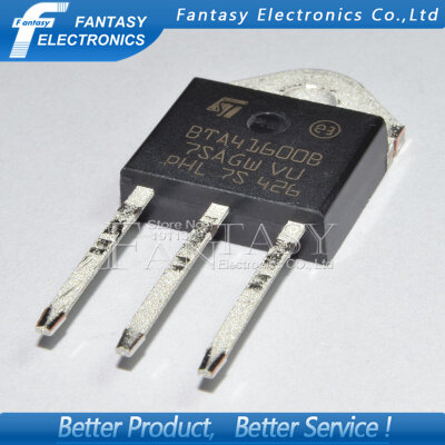 

5PCS BTA41-600B TO-3P BTA41-600 TO3P BTA41600B new and original IC free shipping