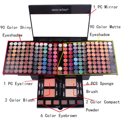 

MISSROSE Make Up Matte Pallet Eye Shadow Maquiagem Eyeshadow Pallete Makeup Shadows Palette Kit Cosmetics Set Shadows