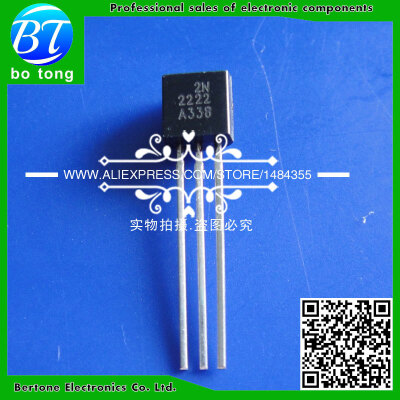 

500 PCS 2N2222 TO-92 NPN switching transistors