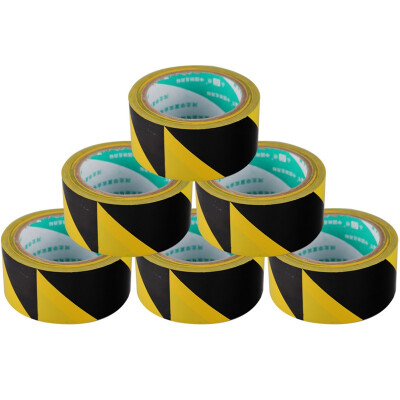 

Yongle PA1001-1 yellow black safety warning tape marking tape warning tape adhesive bandwidth warning tape zebra wire tape 48cm25y6
