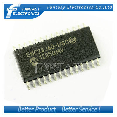 

10PCS ENC28J60-ISO SOP28 ENC28J60 SOP 28J60 SMD new&original IC free shipping