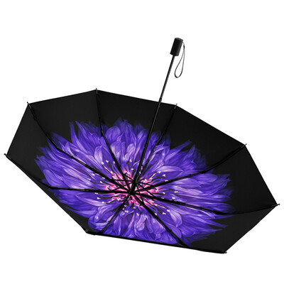 

BANANAUNDER BLACK series double black umbrella anti-UV sun umbrella female umbrella sun umbrella umbrella fog