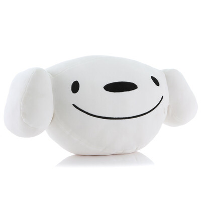 

JD JOY Jingdong mascot plush doll doll pillow cushion lumbar car home all suitable skin super soft island velvet baby grade padded cotton