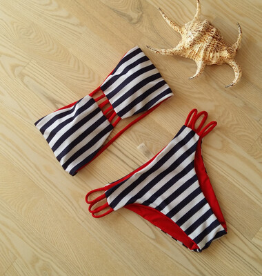 

Sexy Women Bikini Swimming Suit Fashion gingham bikini G35