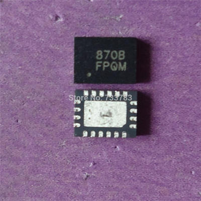 

5pcslot ISL95870BHRZ ISL95870B ISL95870 870B PWM DCDC Controller with VID Inputs for Portable GPU Core-Voltage Regulator