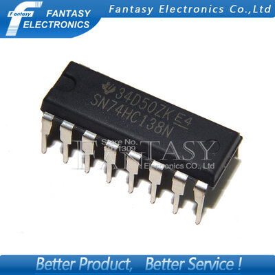 

20PCS SN74HC138N DIP16 SN74HC138 DIP 74HC138N 74HC138 new and original IC free shipping