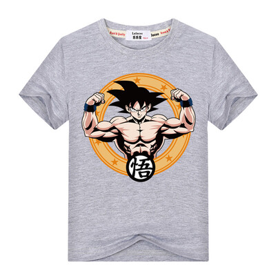

Футболка с длинными рукавами для детей с длинными рукавами Z Goku Super Saiyan Print Футболки для мальчиков 100% хлопок Футболка с