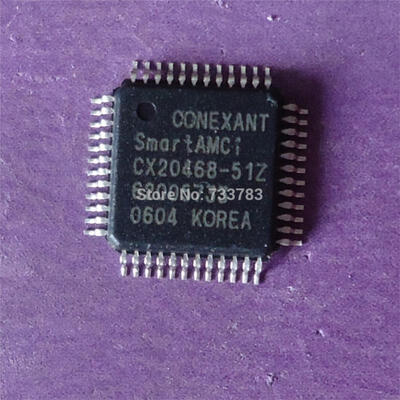 

5pcs/lot CX20468-51Z CX20468-51 CX20468 CONEXANT Sound card driver chip
