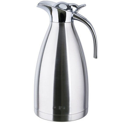 

Stainless Steel Thermal Coffee Carafe Double Wall Vacuum Insulated with Press