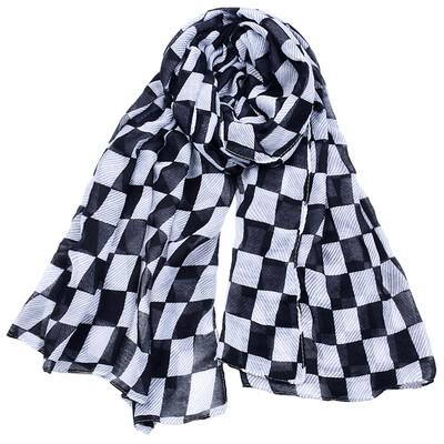 

Jeouly plaid шарфы женщины одеяло Echarpes Foulard Femm длинный вуаль шарф солнцезащитные шали черный hijab обертывания кэшкл маркас