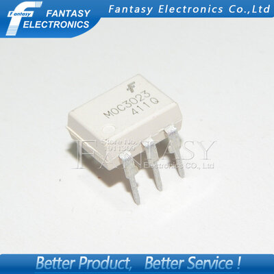 

50PCS MOC3023 DIP6 DIP new and original IC free shipping
