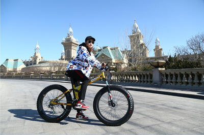 

Ship Form RU KUBEEN Mountain Bike Super WideTire Bike Snowmobile ATV 26 * 4.0 Bicycle 7/21/24/27 Speed Shock Absorbers Bike