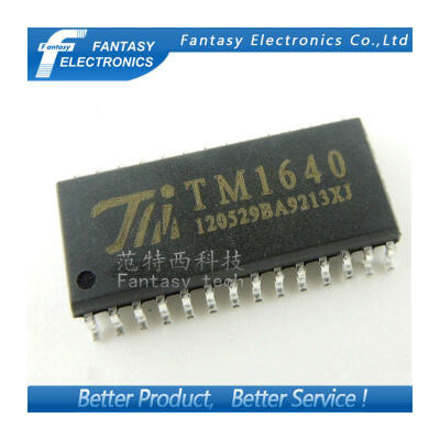 

10PCS TM1640 SOP28 new and original free shipping