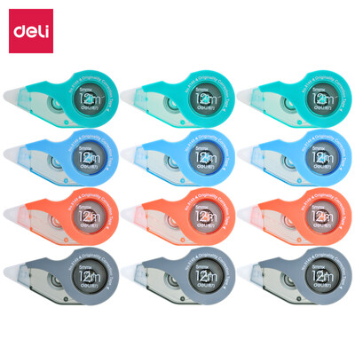 

Deli 12 12m student correction tape correction tape correction tape 27010