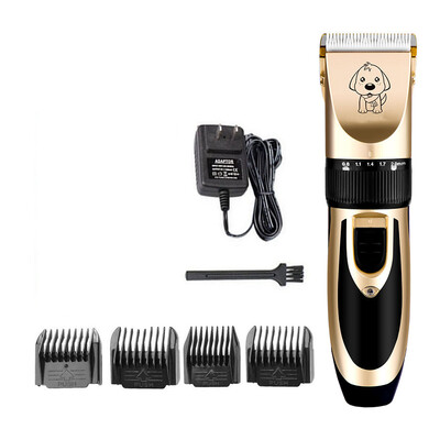 

Laorentou Dog clippers Low Noise Rechargeable Cordless Pet Dogs and Cats Electric Grooming Trimming Kit Set