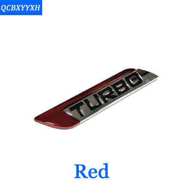 

3D Car Emblem Sticker TURBO METAL Rear Trunk Car Badge for Audi BMW Ford focus VW skoda seat Peugeot lada Renault Hyundai