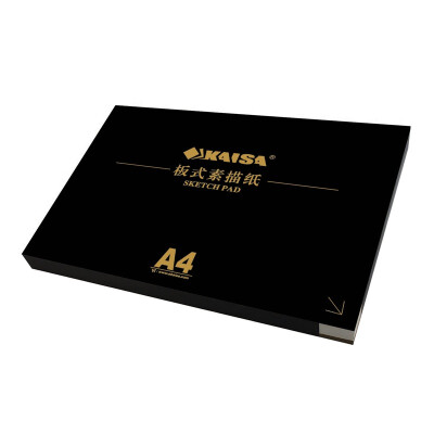 

KAISA KS-02718 Four-sided coated sheet sketch sketchbook A3 200g24 sheets