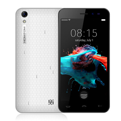 

Homtom HT16 Андроид 6,0 5,0 дюйма 3G смартфон мтк6580 Quad Core 1.3 ГГц 1gb RAM 8gb ROM пробуждения жест GPS-GPS Bluetooth 4,0