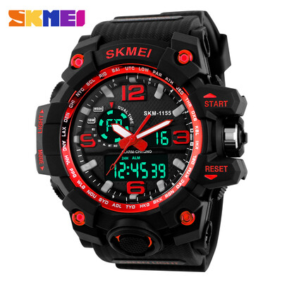 

SKMEI® Mens Digital Watch Military Clock Fashion Men Watch Water Resistant Date Calendar LED Sports Watches Men montre homme Wris