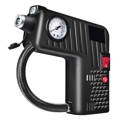 

Черные шины Inflator Pump DC 12V Многофункциональный портативный электрический автоматический насос для автомобилей Велосипеды Нас