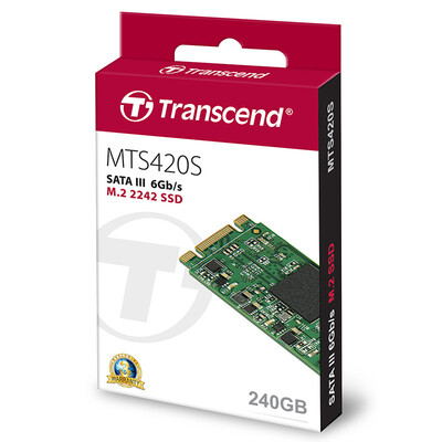 

Transcend MTS420 Series 240G NGFF Solid State Drive SATA only