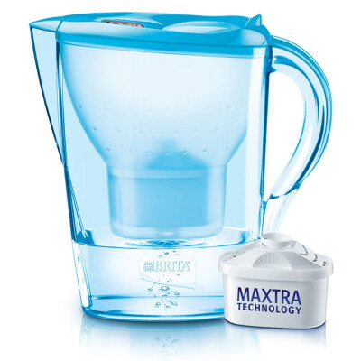 

Bridain (BRITA) бутылка для воды Marella Orchid Blue 2.4L 1 горшок 7 сердечника