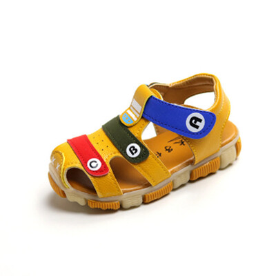 

Kids Shoes Boys Shoes For Summer 2018 New Fashion PU Leather Children Shoes Boys Sandals Mix Clolor Soft Sole Casual Beach Shoes