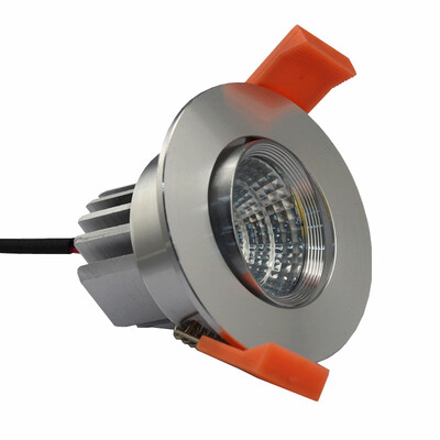 

Dimmable led downlight 5W COB потолочный свет вел чистый белый светодиод 110V 220V Алюминиевый потолочный светильник